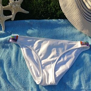 4/$15 VS 👙 Bikini Bottom Medium white